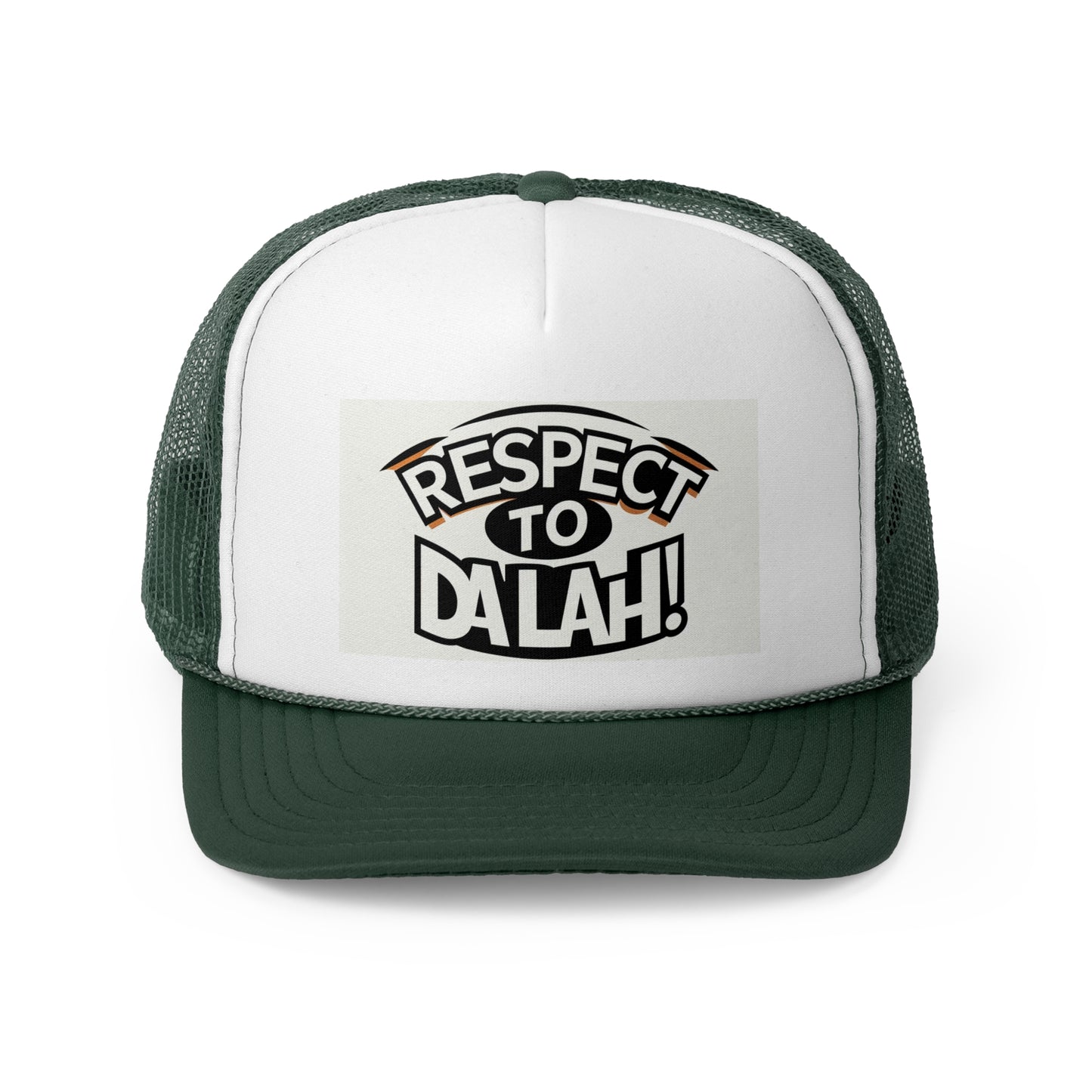 Respect to Da lah! Trucker Cap - Stylish & Fun Headwear for Everyday Wear