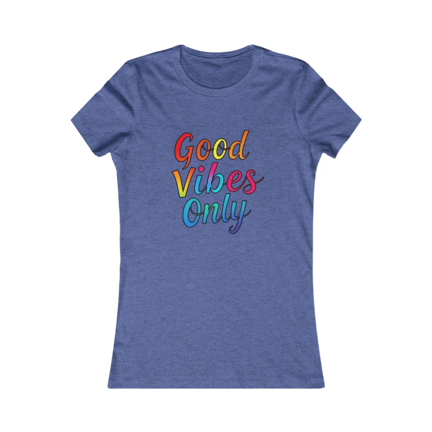 Good Vibes Only Women's Tee | Positive Message Shirt, Casual T-Shirt, Gift for Her, Summer Apparel, Motivational Top