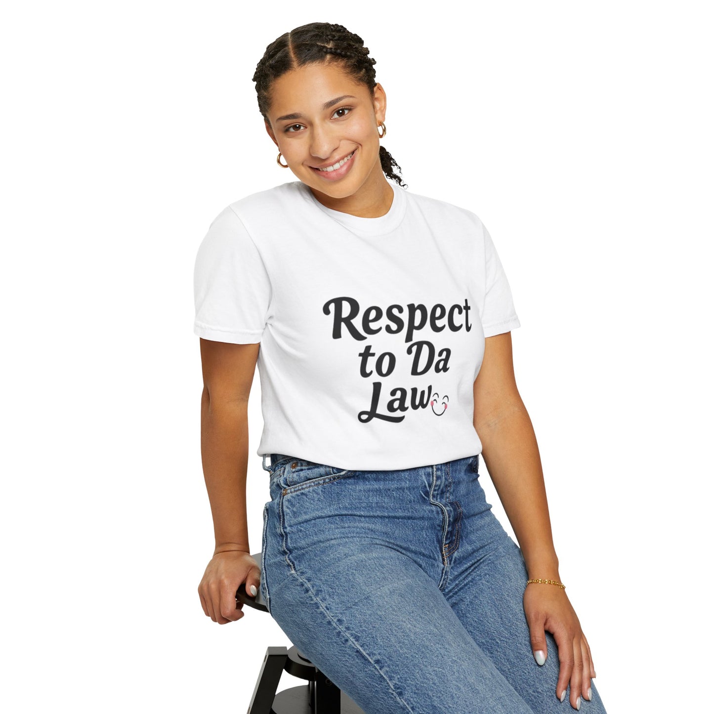 Unisex T-Shirt - 'Respect to Da Law' Statement Tee