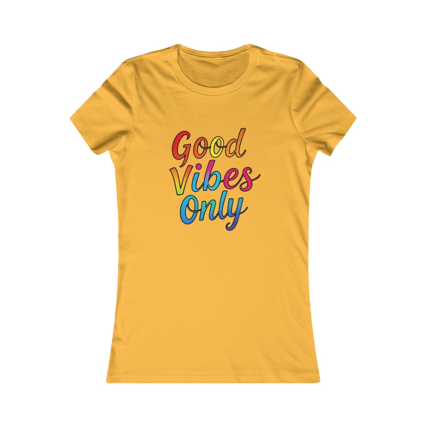 Good Vibes Only Women's Tee | Positive Message Shirt, Casual T-Shirt, Gift for Her, Summer Apparel, Motivational Top