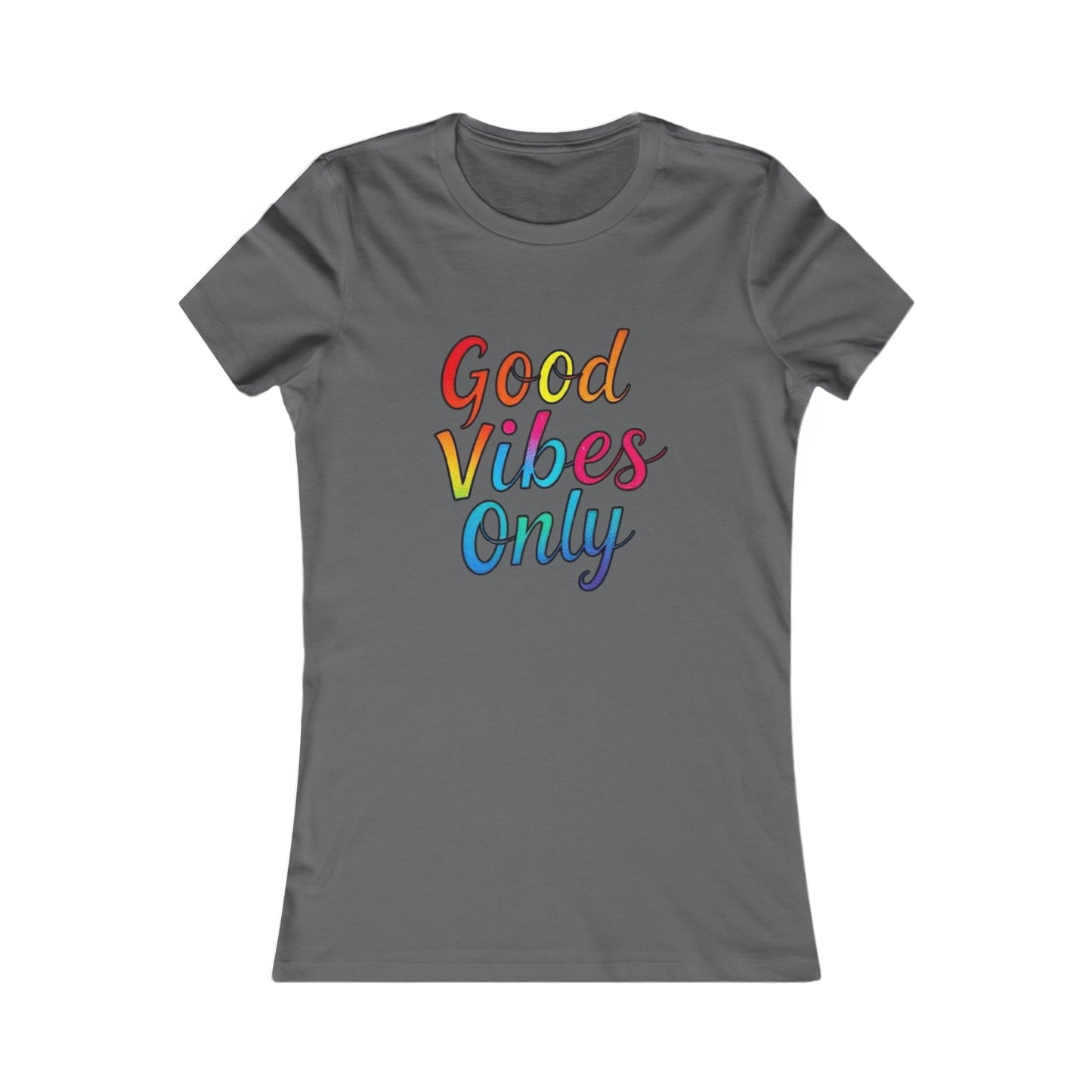 Good Vibes Only Women's Tee | Positive Message Shirt, Casual T-Shirt, Gift for Her, Summer Apparel, Motivational Top