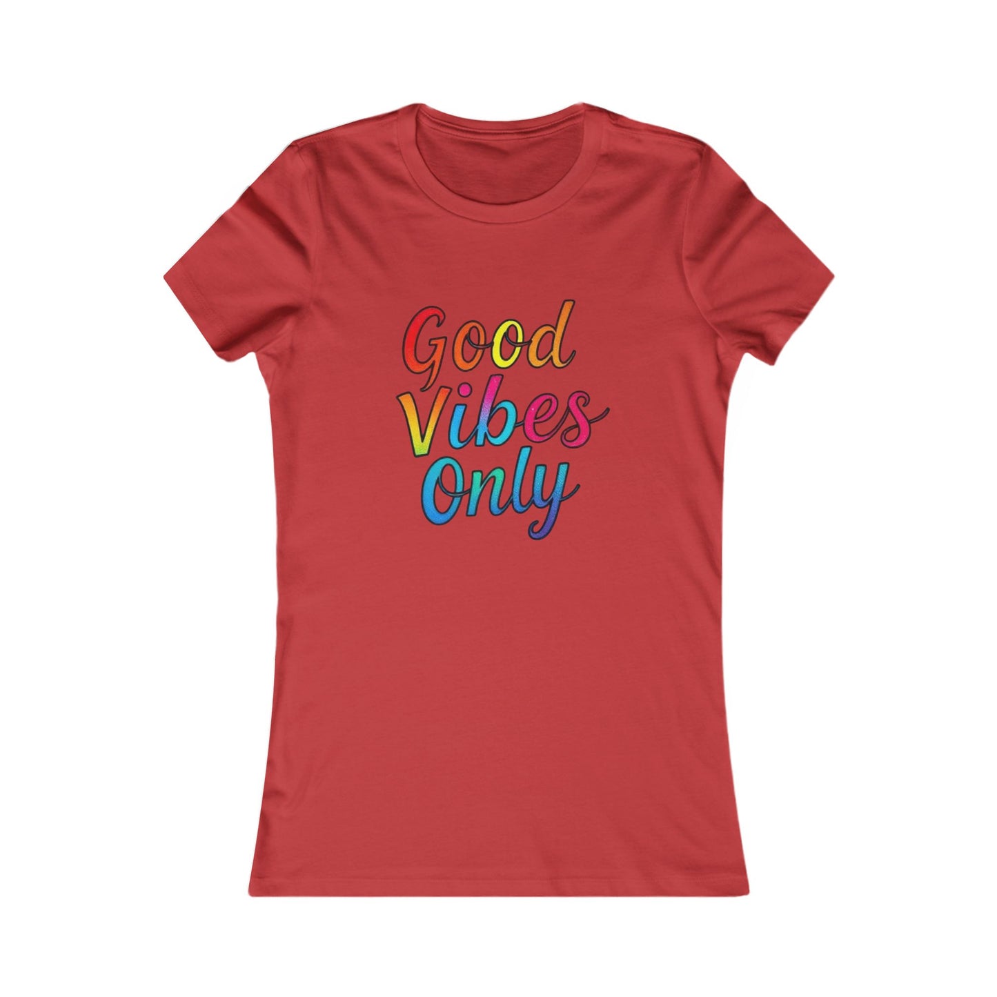 Good Vibes Only Women's Tee | Positive Message Shirt, Casual T-Shirt, Gift for Her, Summer Apparel, Motivational Top