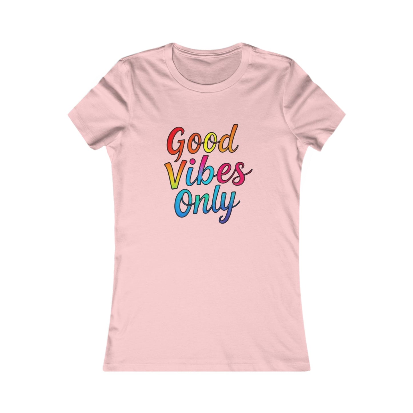 Good Vibes Only Women's Tee | Positive Message Shirt, Casual T-Shirt, Gift for Her, Summer Apparel, Motivational Top