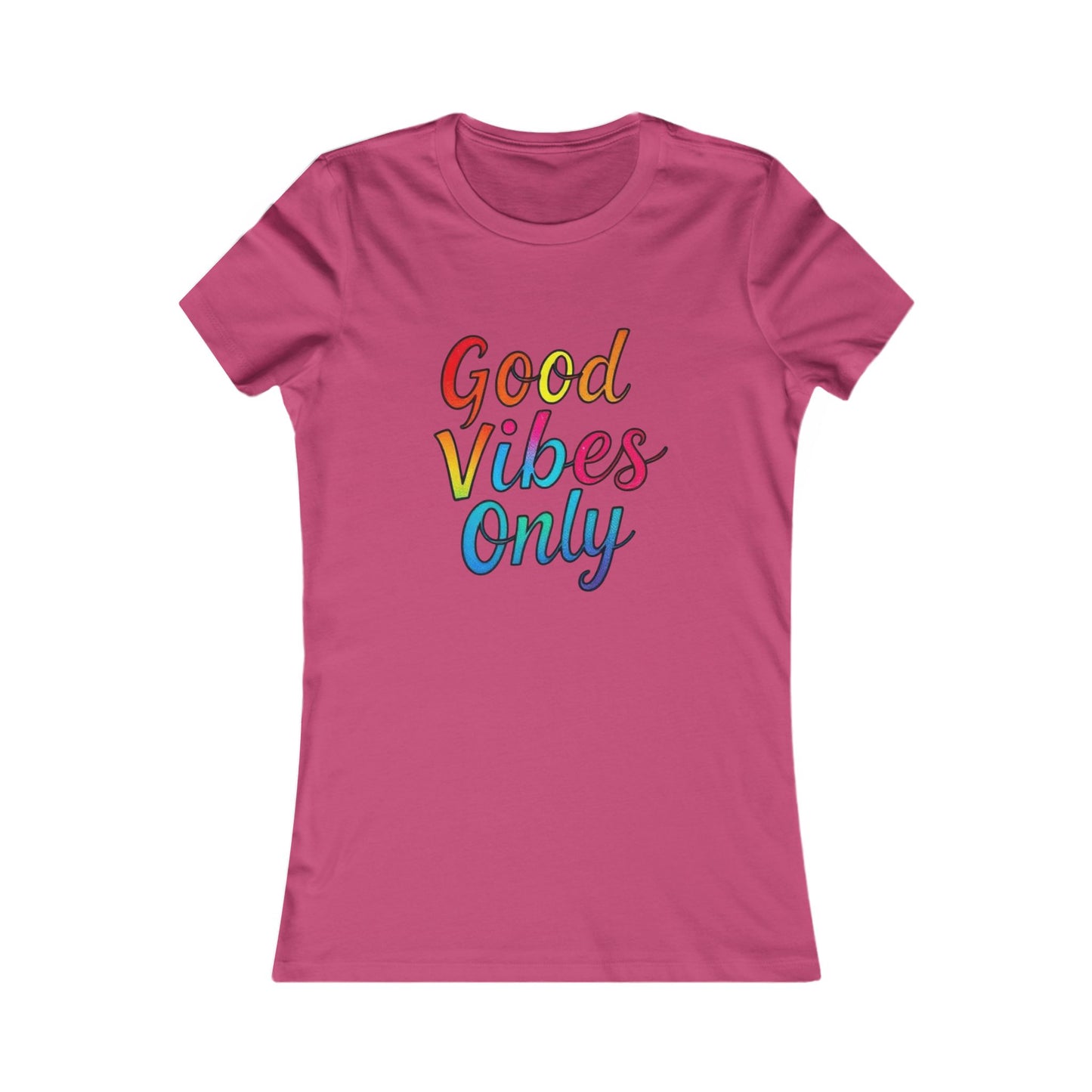 Good Vibes Only Women's Tee | Positive Message Shirt, Casual T-Shirt, Gift for Her, Summer Apparel, Motivational Top
