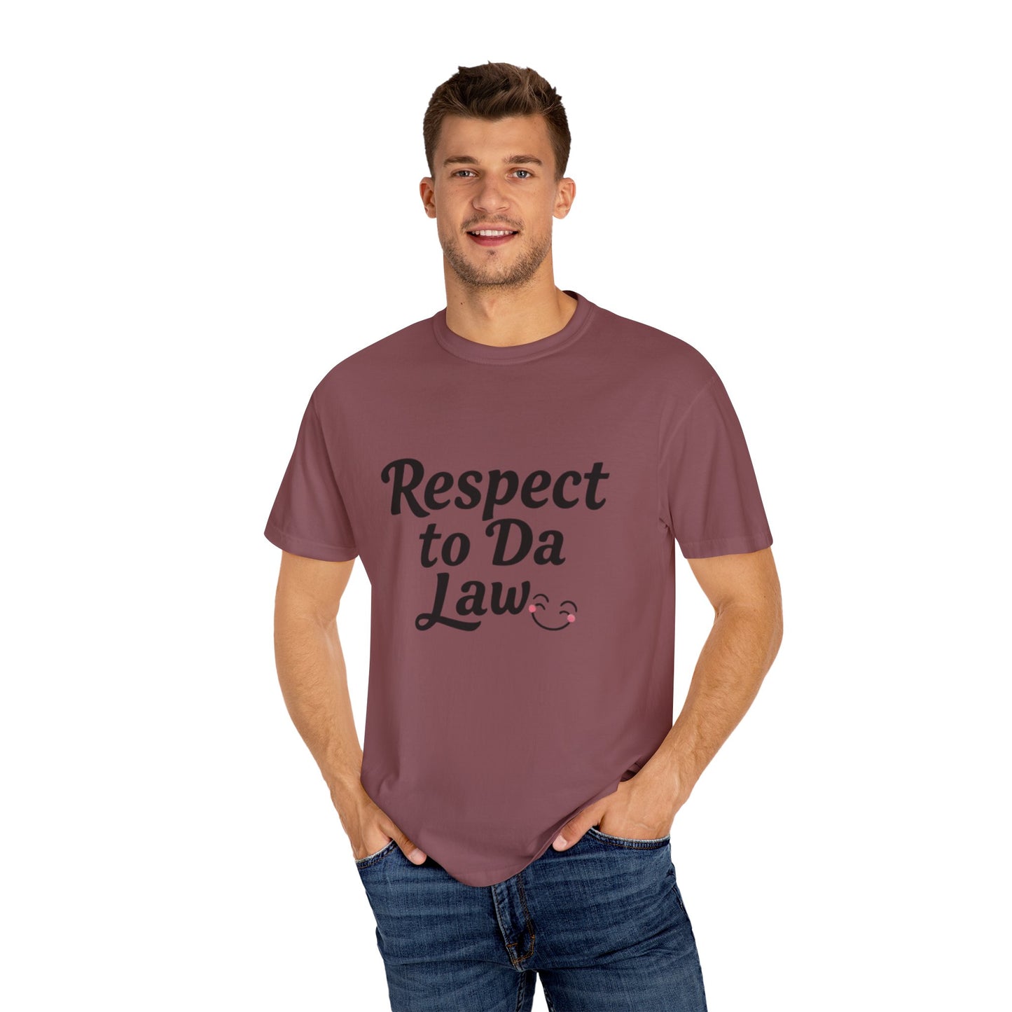 Unisex T-Shirt - 'Respect to Da Law' Statement Tee