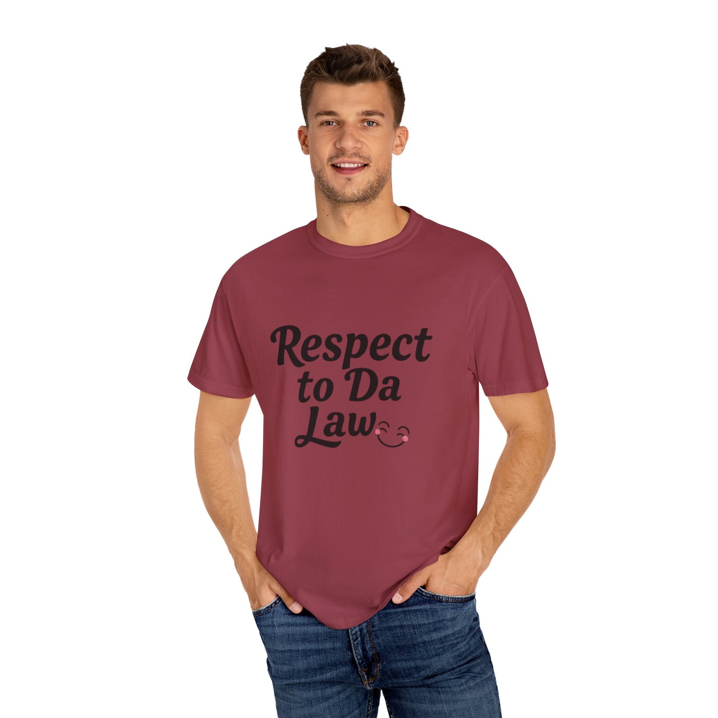 Unisex T-Shirt - 'Respect to Da Law' Statement Tee