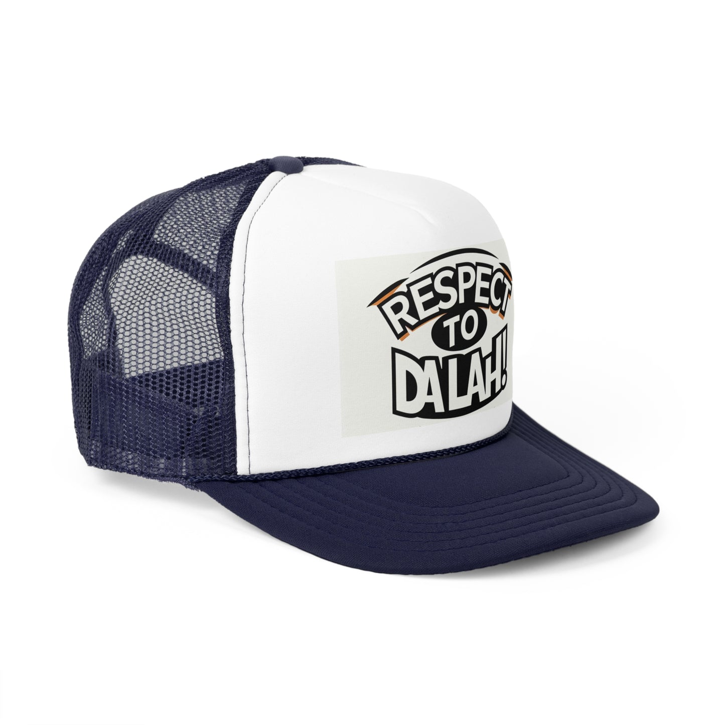 Respect to Da lah! Trucker Cap - Stylish & Fun Headwear for Everyday Wear