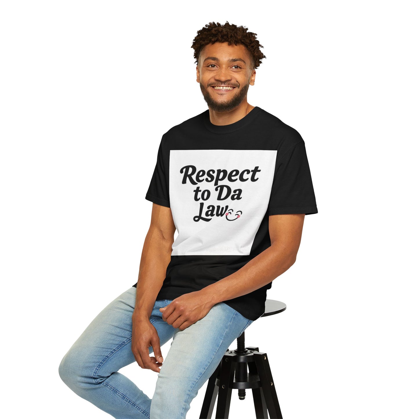 Unisex T-Shirt - 'Respect to Da Law' Statement Tee