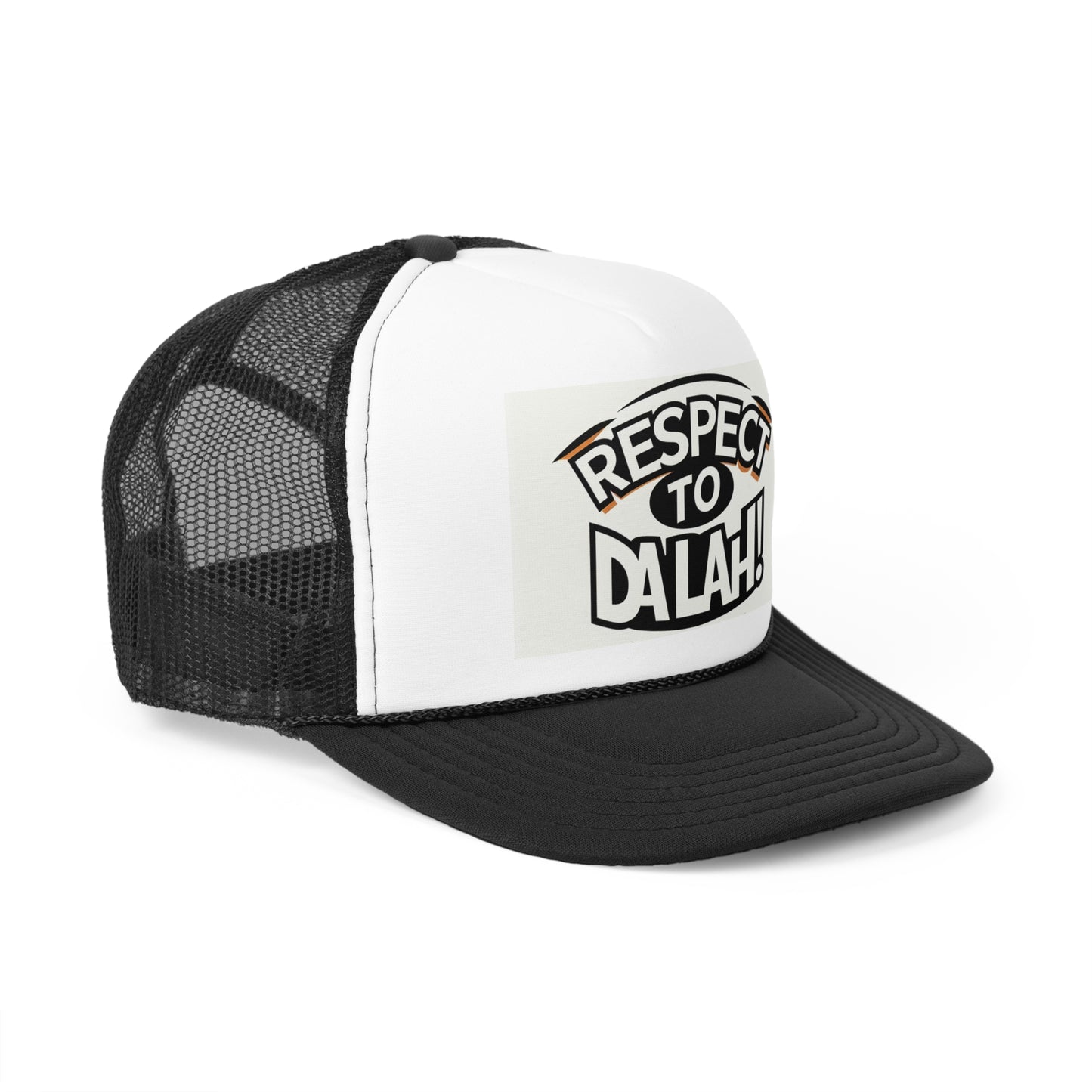 Respect to Da lah! Trucker Cap - Stylish & Fun Headwear for Everyday Wear