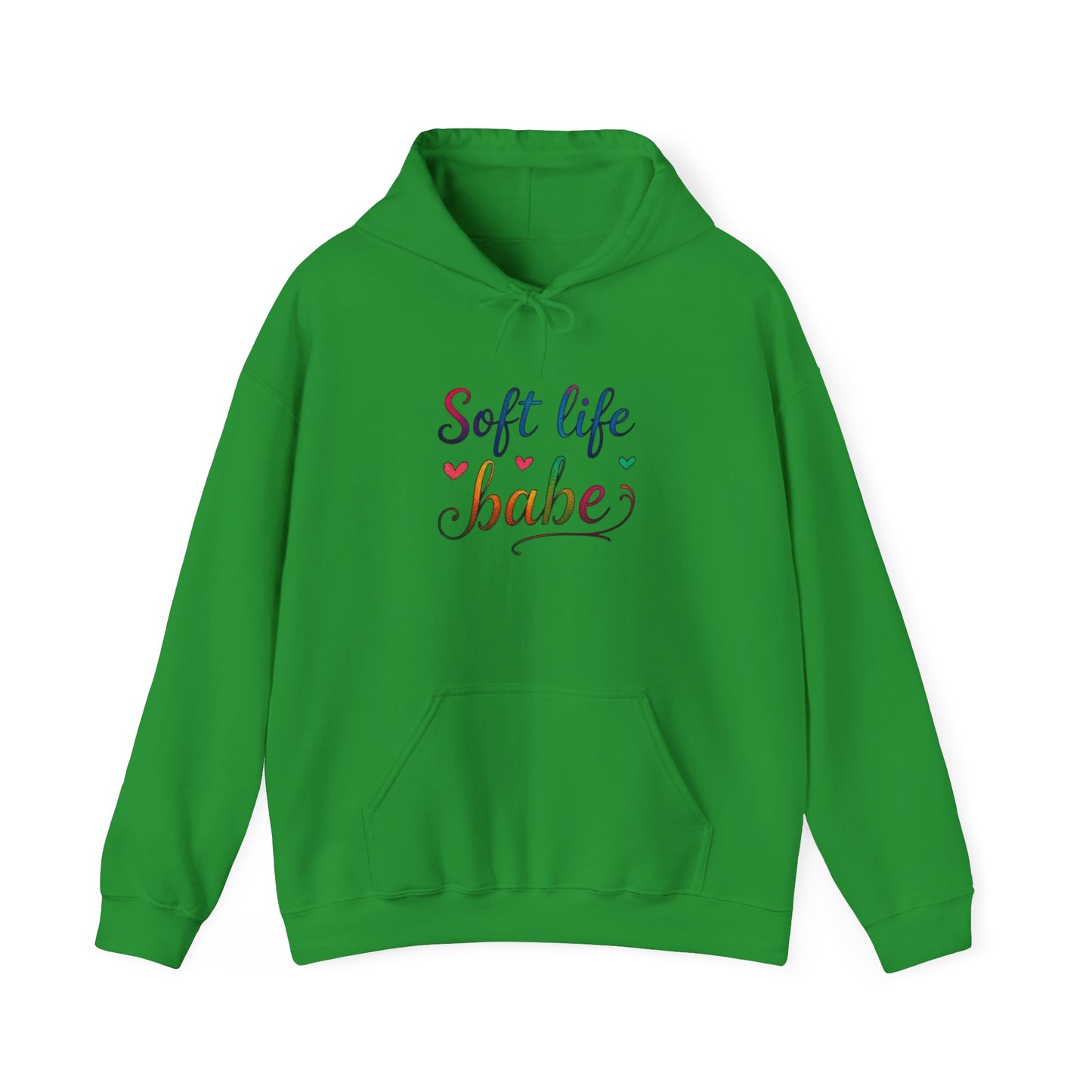 Soft Life Babe Hoodie - Unisex Heavy Blend Sweatshirt for Comfort and Style
