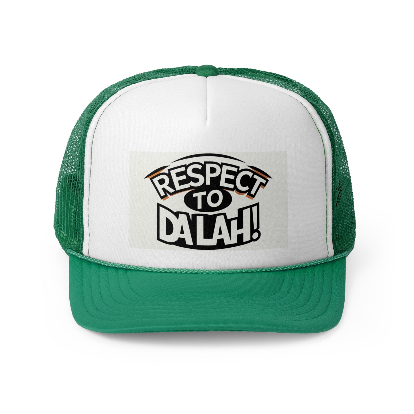 Respect to Da lah! Trucker Cap - Stylish & Fun Headwear for Everyday Wear