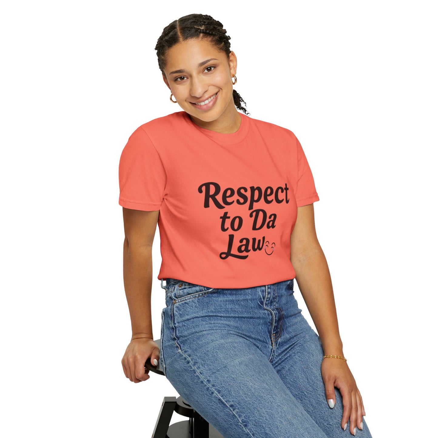 Unisex T-Shirt - 'Respect to Da Law' Statement Tee