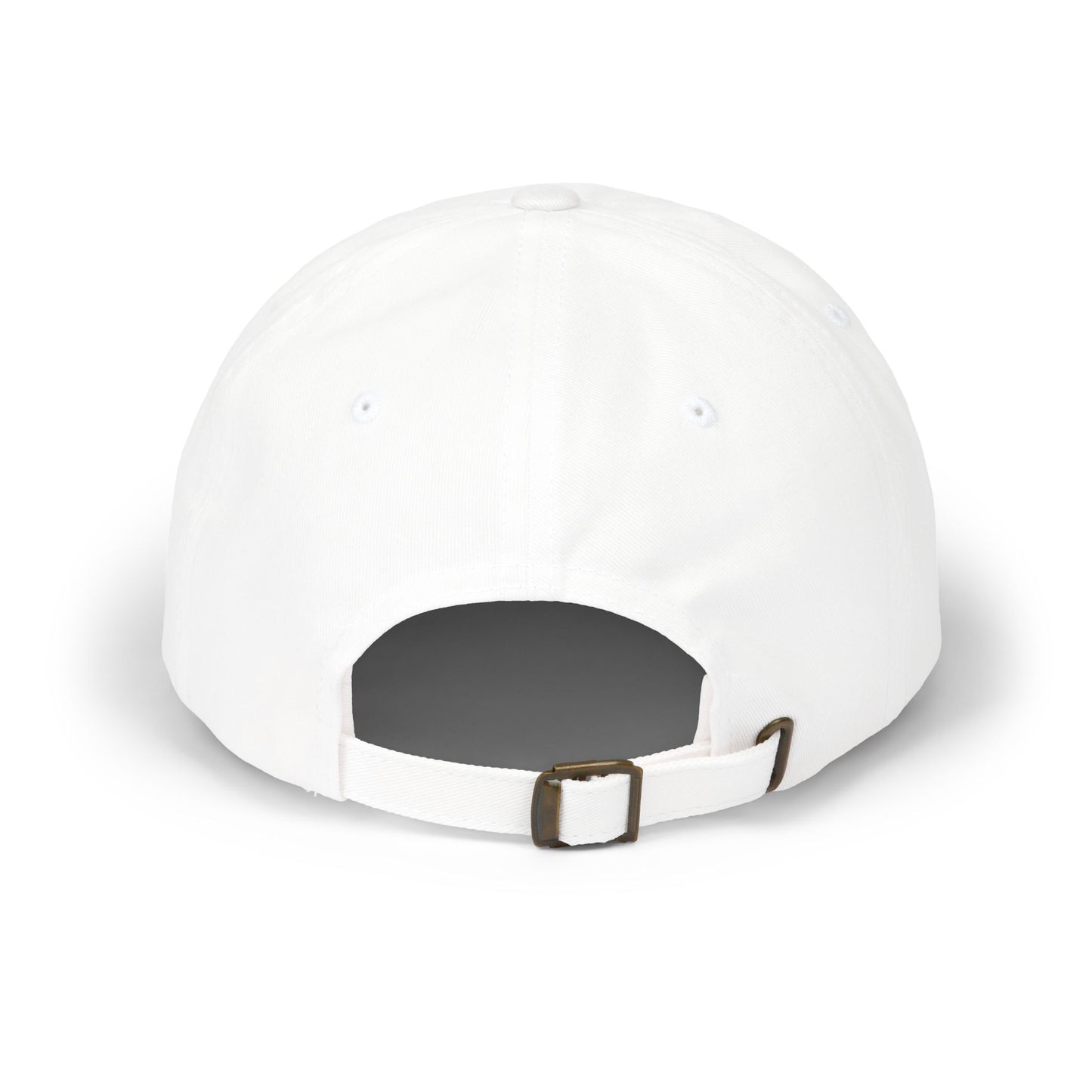 Humorous Dad Cap - 'Respect to Da Law!' Adjustable White Hat