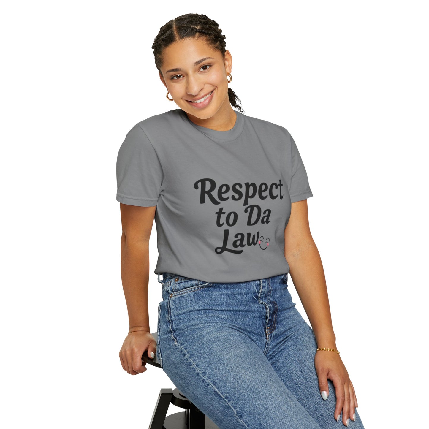 Unisex T-Shirt - 'Respect to Da Law' Statement Tee