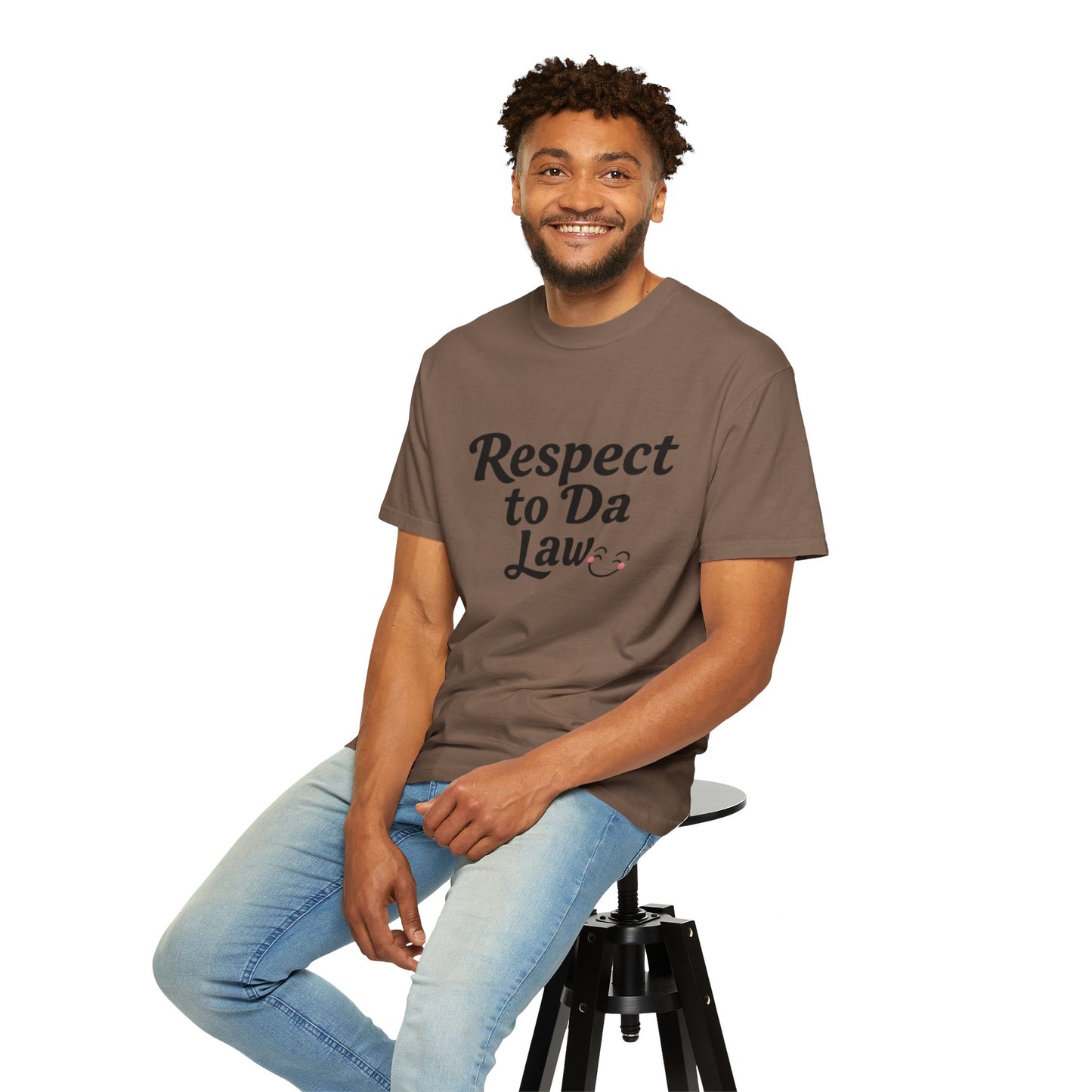 Unisex T-Shirt - 'Respect to Da Law' Statement Tee