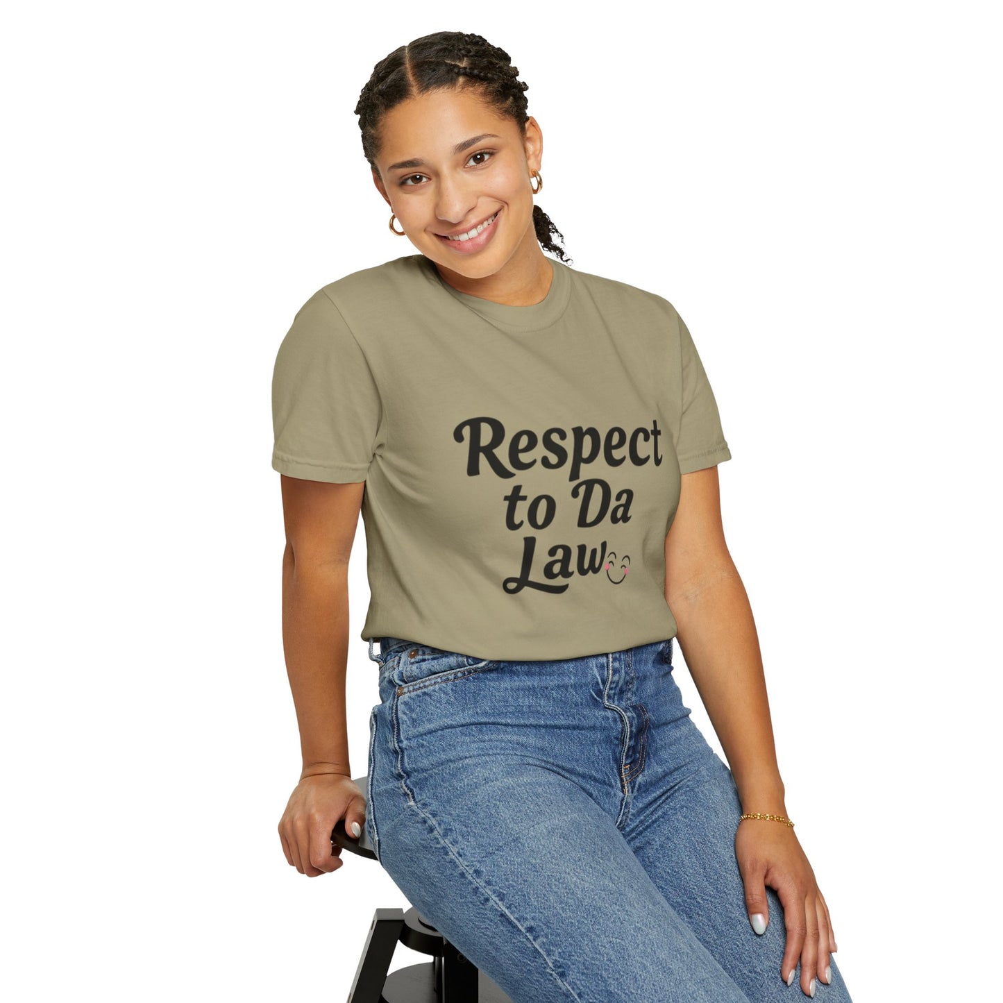 Unisex T-Shirt - 'Respect to Da Law' Statement Tee