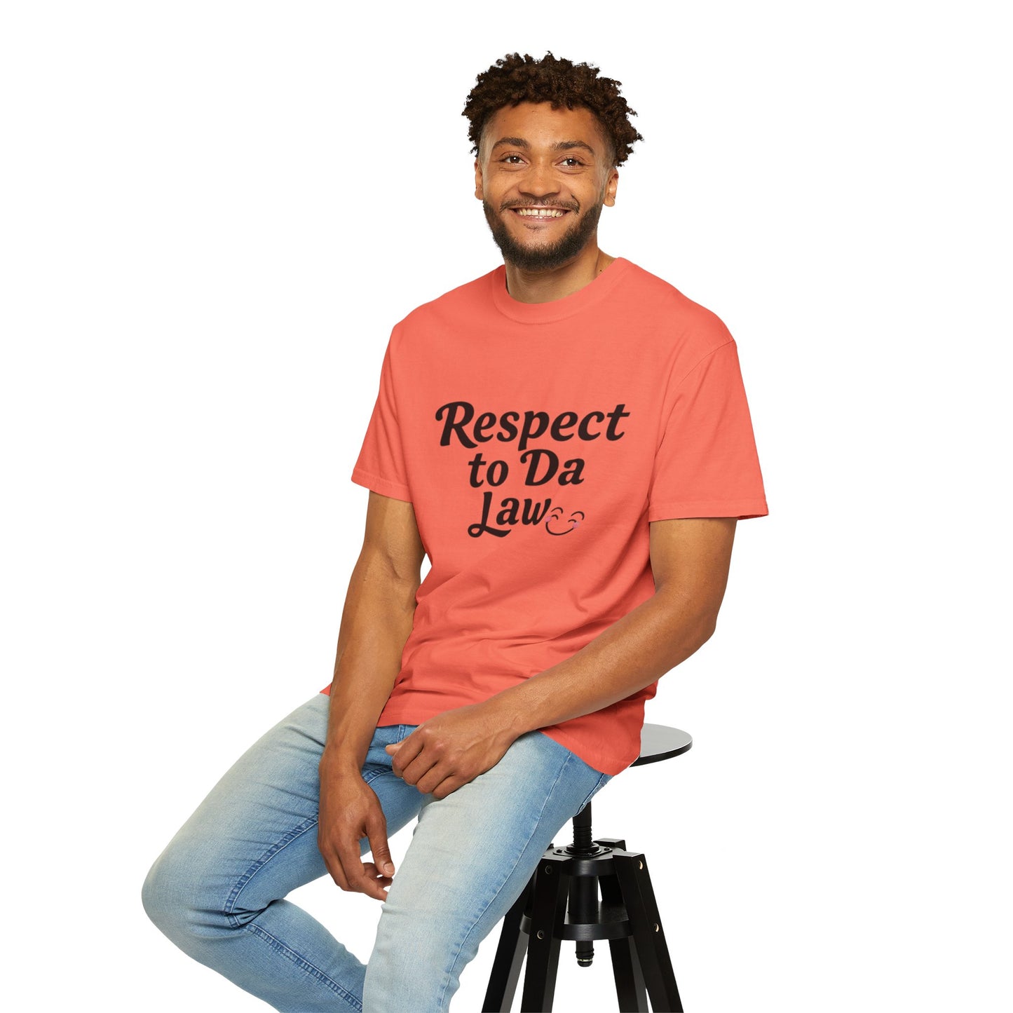 Unisex T-Shirt - 'Respect to Da Law' Statement Tee
