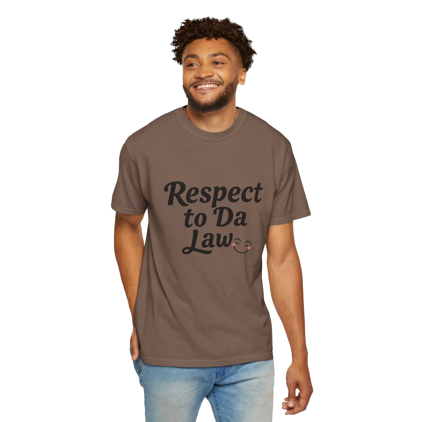 Unisex T-Shirt - 'Respect to Da Law' Statement Tee