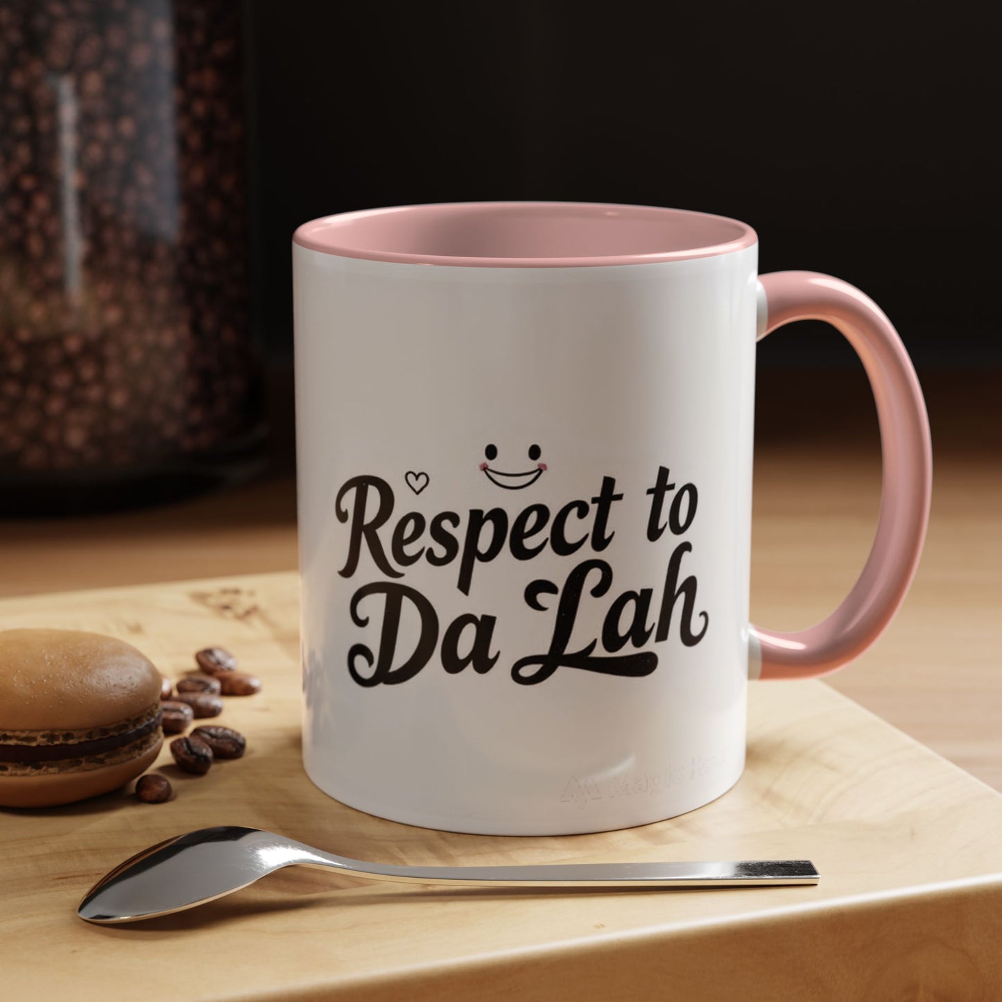 Respect to Da Lah Accent Coffee Mug - Fun 11oz & 15oz Mugs for Coffee Lovers