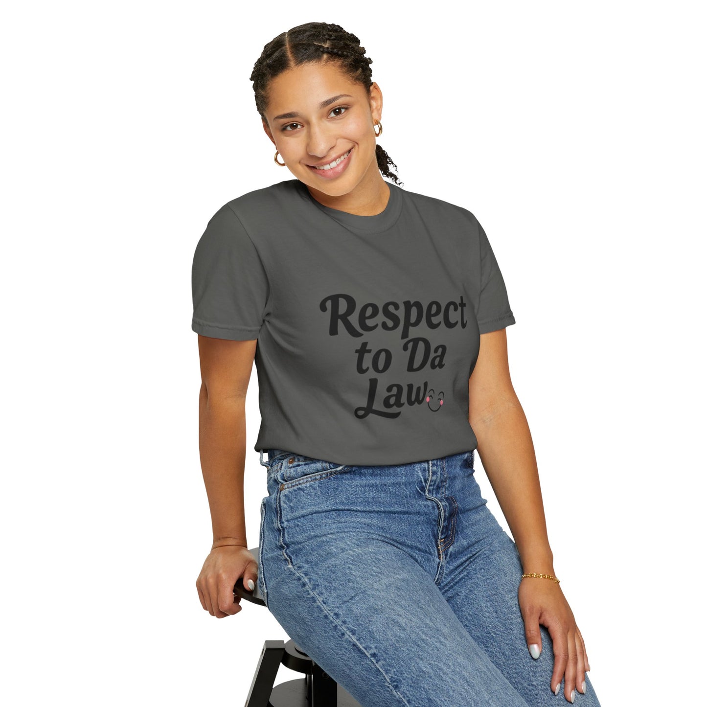 Unisex T-Shirt - 'Respect to Da Law' Statement Tee