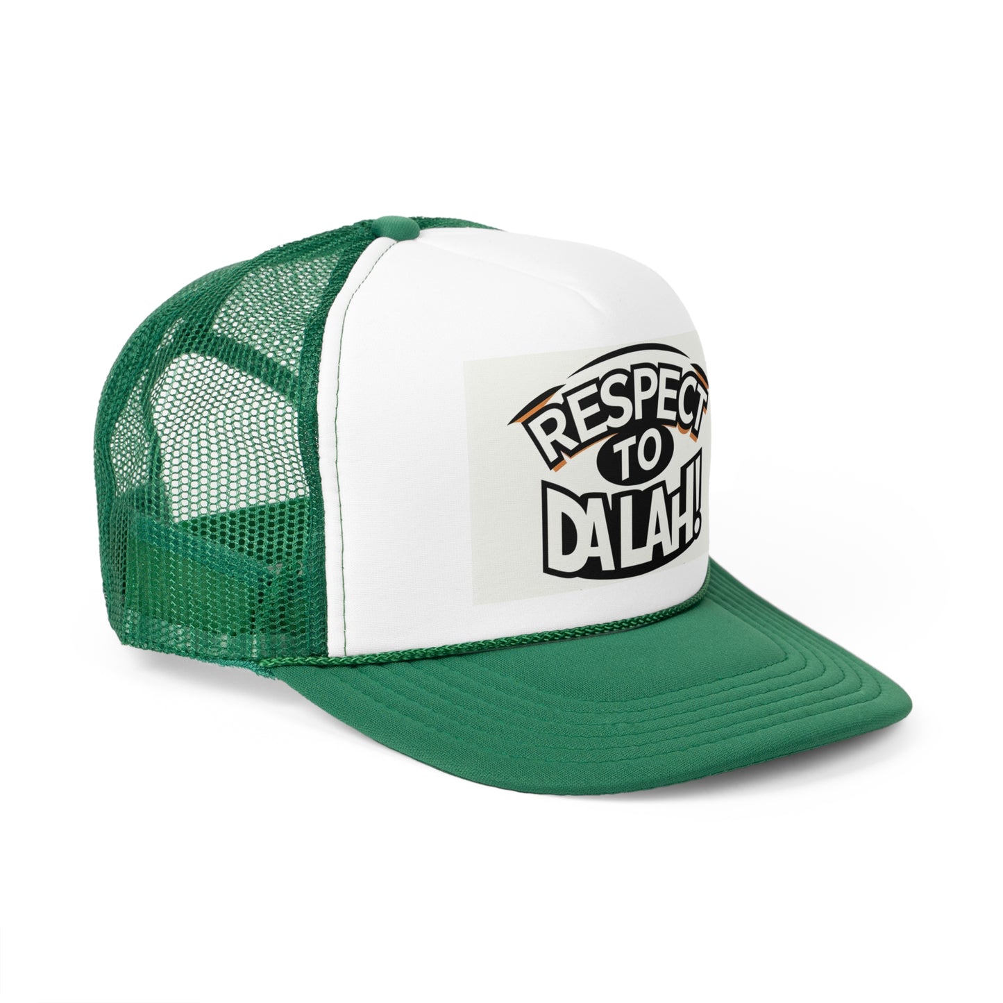 Respect to Da lah! Trucker Cap - Stylish & Fun Headwear for Everyday Wear