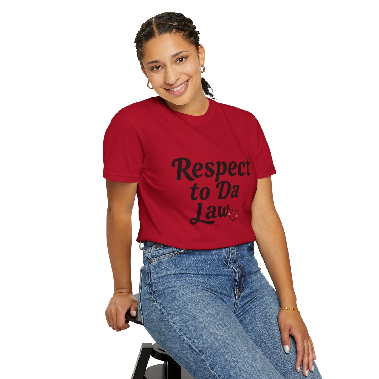 Unisex T-Shirt - 'Respect to Da Law' Statement Tee