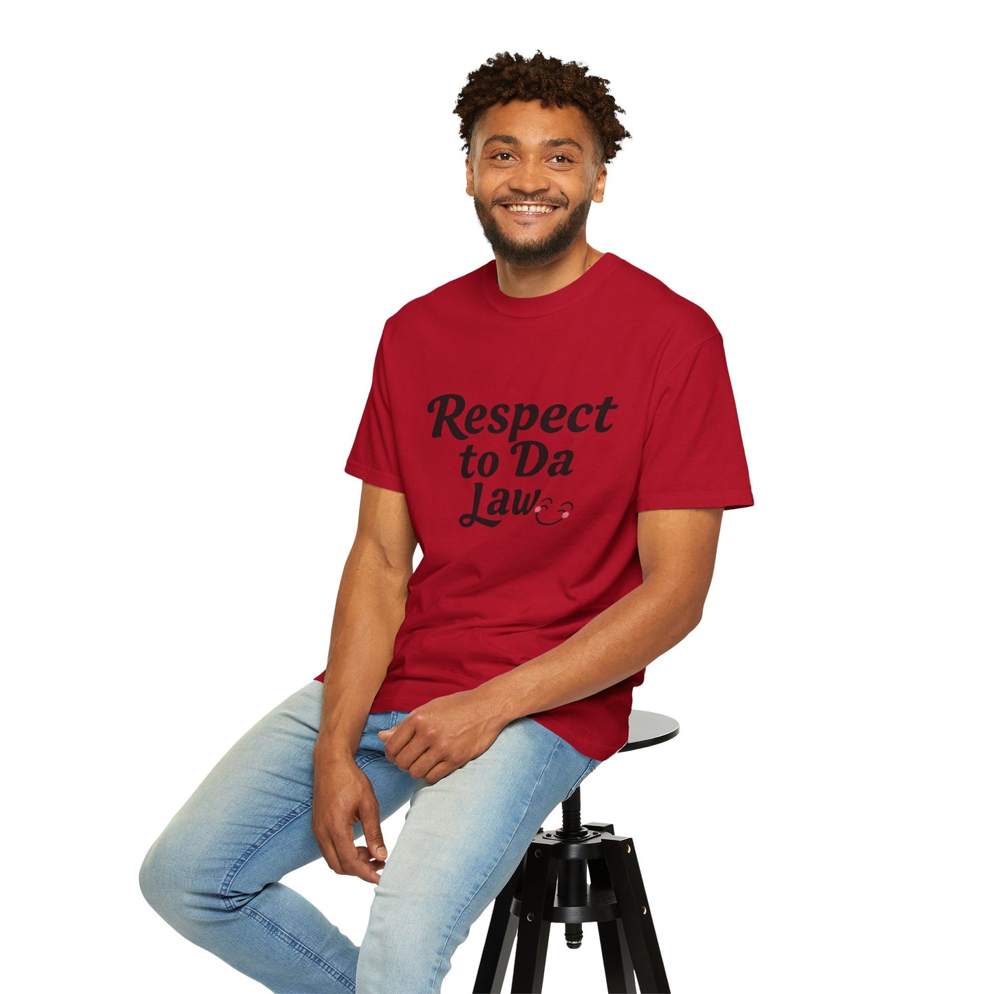 Unisex T-Shirt - 'Respect to Da Law' Statement Tee