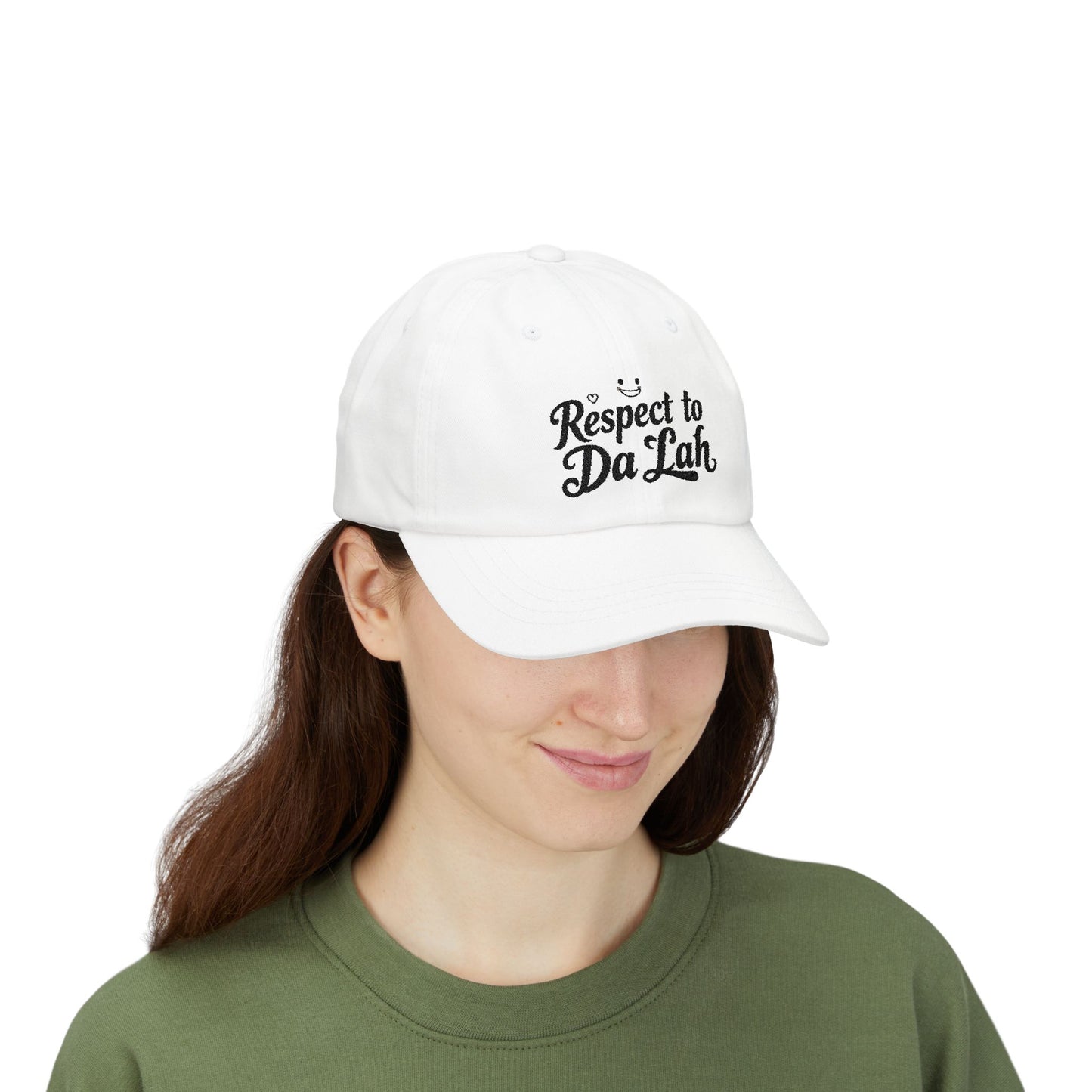 Respect to Da Lah Classic Dad Cap - Casual Adjustable Hat for Everyday Style