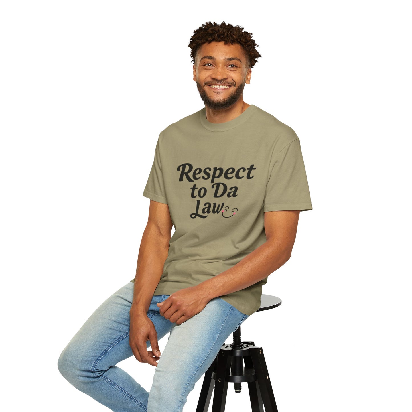 Unisex T-Shirt - 'Respect to Da Law' Statement Tee