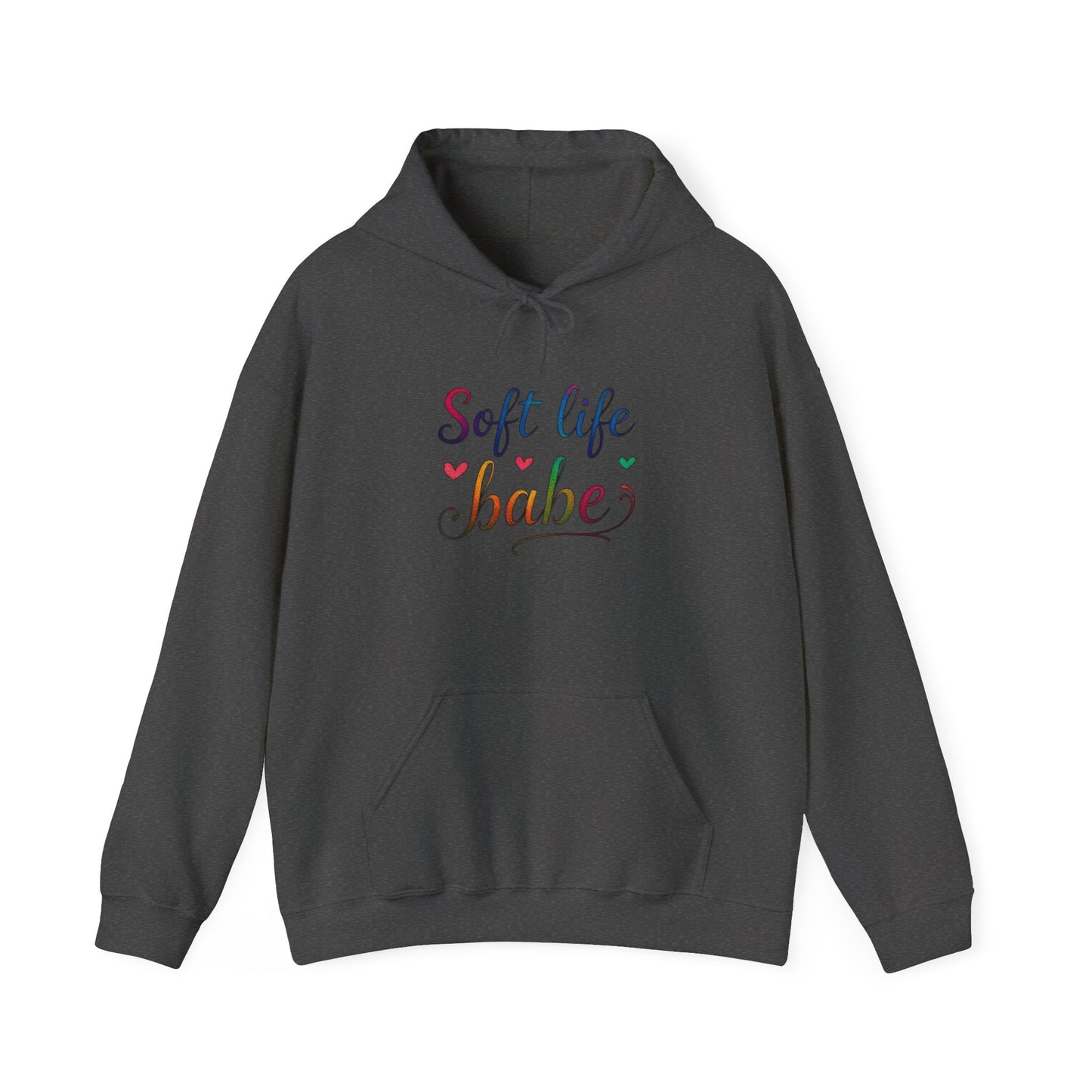 Soft Life Babe Hoodie - Unisex Heavy Blend Sweatshirt for Comfort and Style