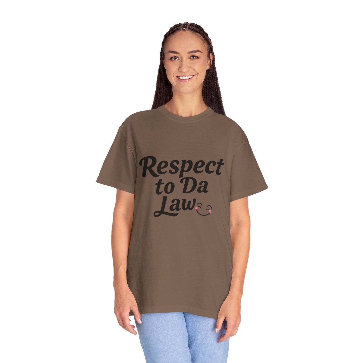 Unisex T-Shirt - 'Respect to Da Law' Statement Tee
