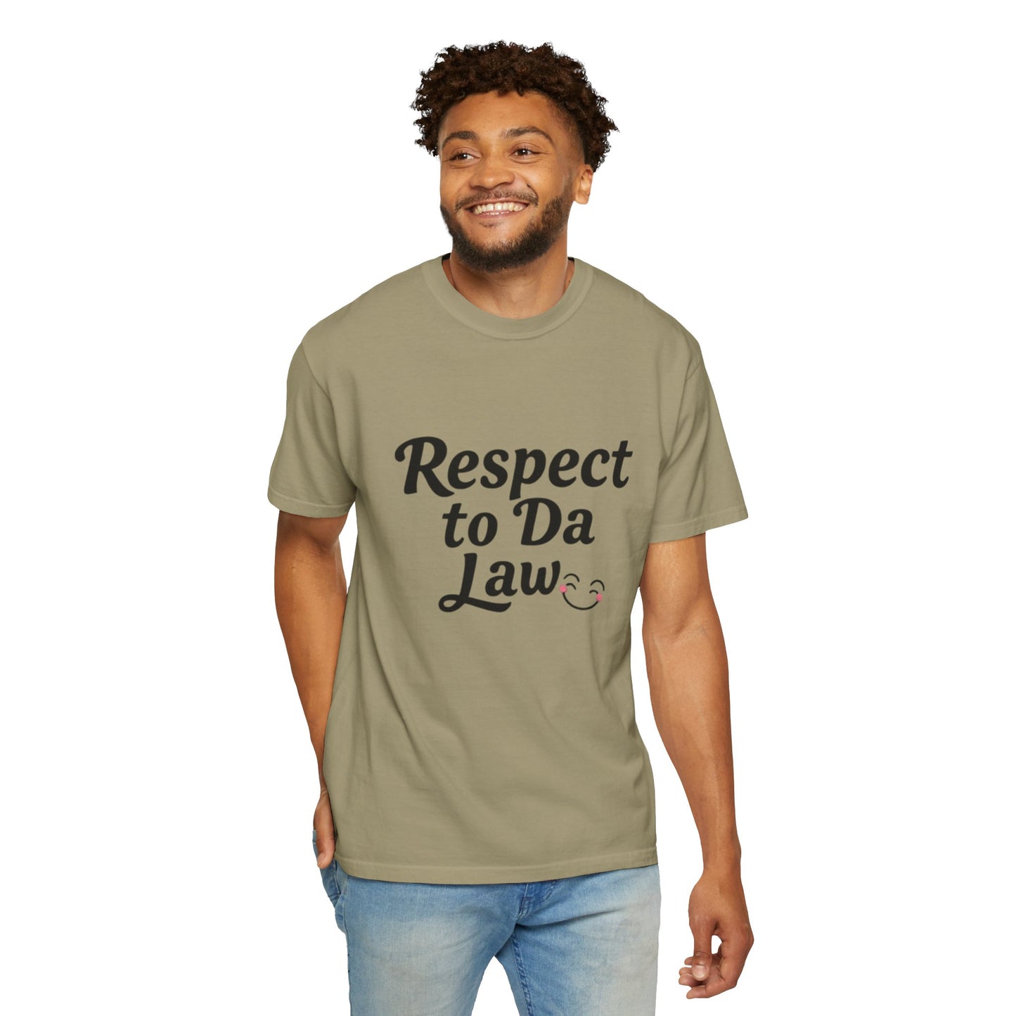 Unisex T-Shirt - 'Respect to Da Law' Statement Tee