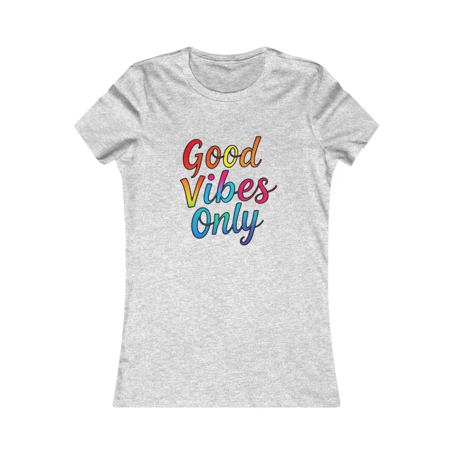 Good Vibes Only Women's Tee | Positive Message Shirt, Casual T-Shirt, Gift for Her, Summer Apparel, Motivational Top