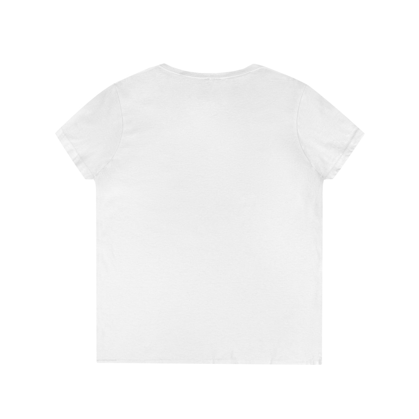 Good Vibes Only Ladies' V-Neck T-Shirt | Casual Motivational Tee for Positive Energy