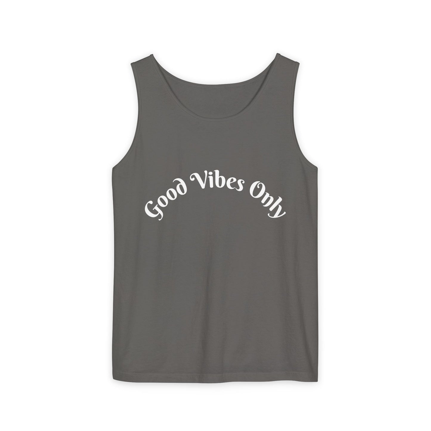 Good Vibes Only Unisex Tank Top | Summer Essential, Vacation Wear, Relaxed Style, Gift for Friends, Casual Outfit