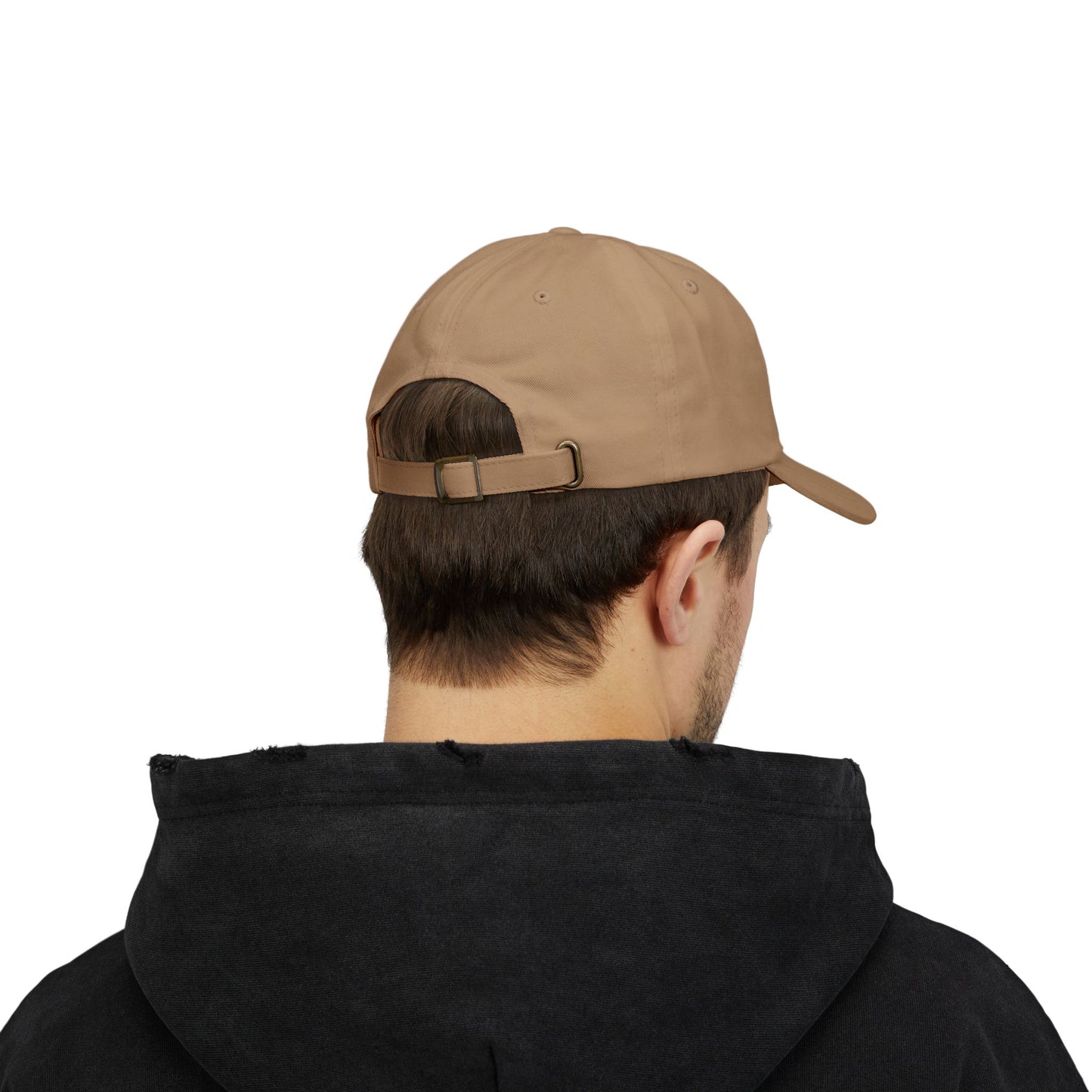 Humorous Dad Cap - 'Respect to Da Law!' Adjustable White Hat