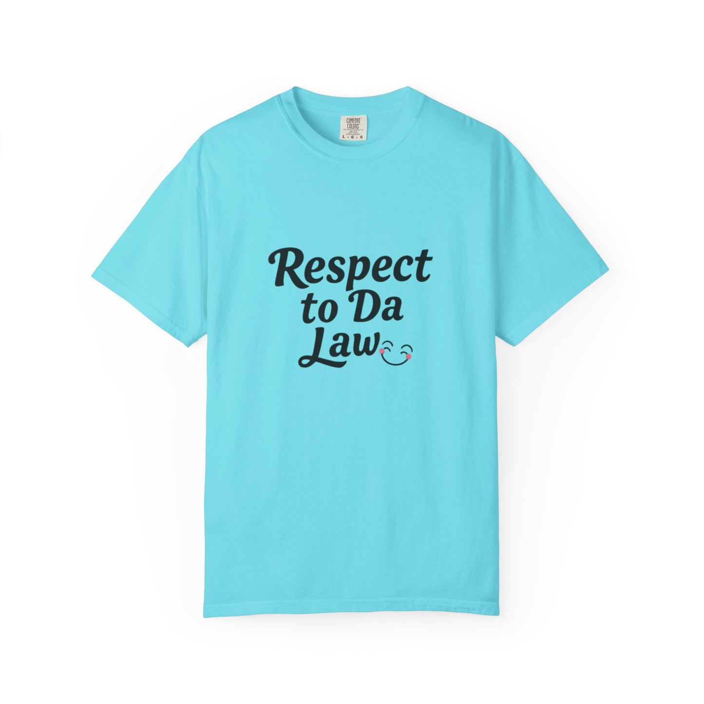 Respect to Da Law Unisex T-Shirt, Funny Gift for Law Students, Casual Wear, Unique Graphic Tee, Streetwear Style