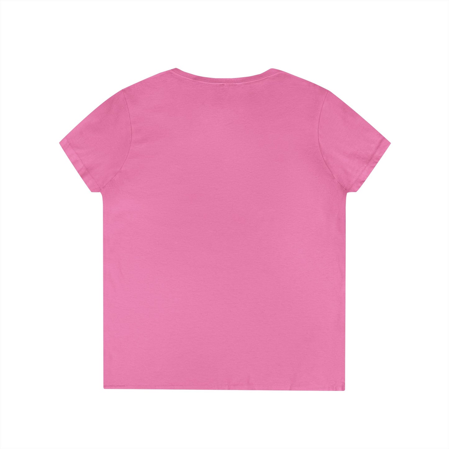 Good Vibes Only Ladies' V-Neck T-Shirt | Casual Motivational Tee for Positive Energy