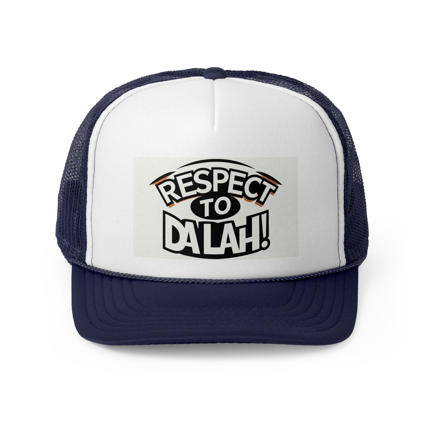 Respect to Da lah! Trucker Cap - Stylish & Fun Headwear for Everyday Wear