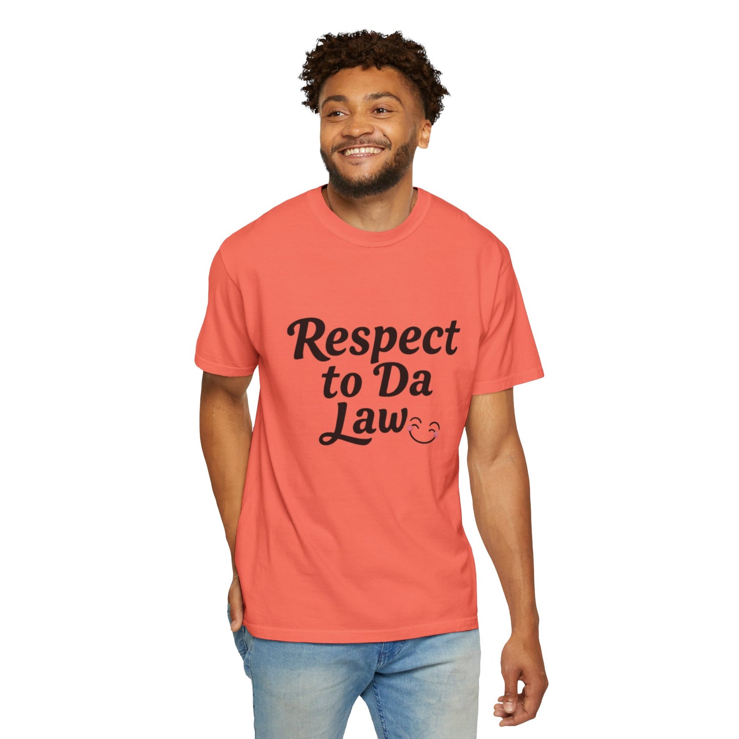 Unisex T-Shirt - 'Respect to Da Law' Statement Tee