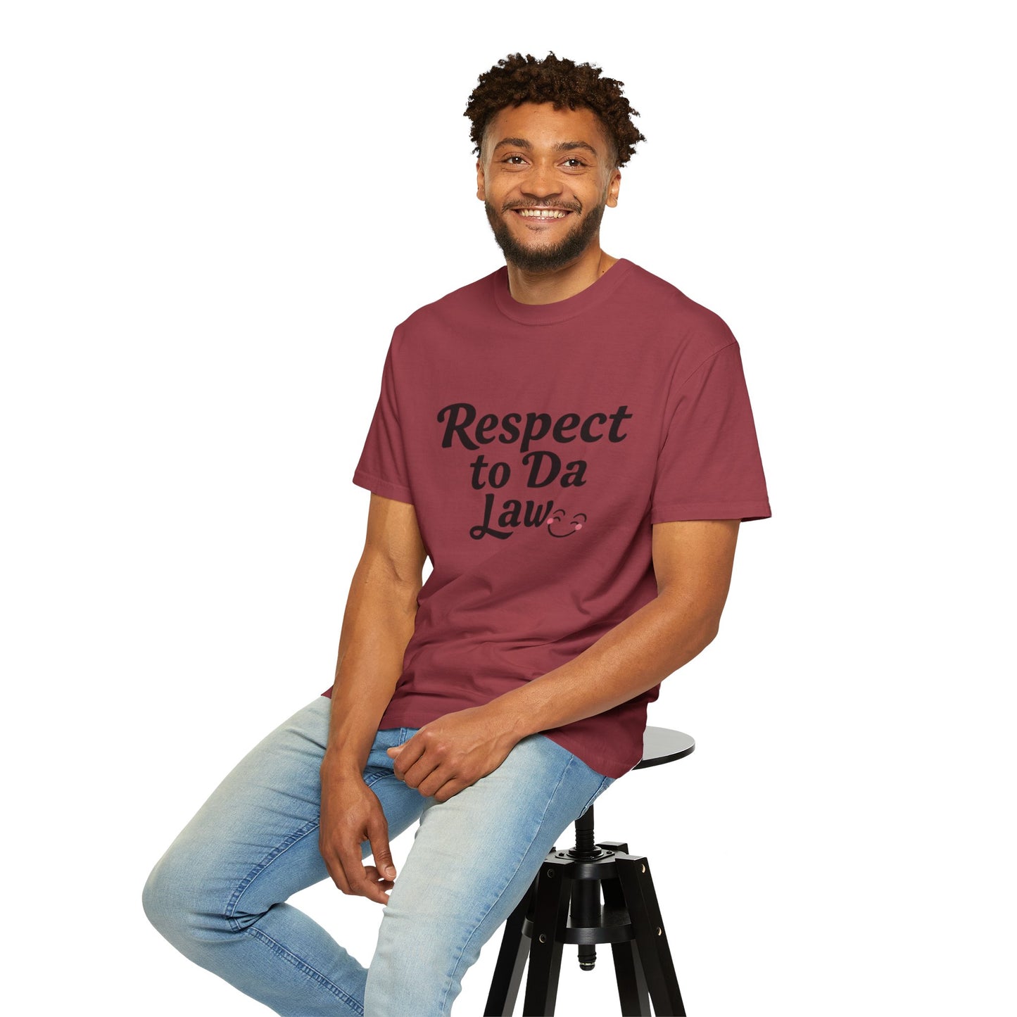 Unisex T-Shirt - 'Respect to Da Law' Statement Tee