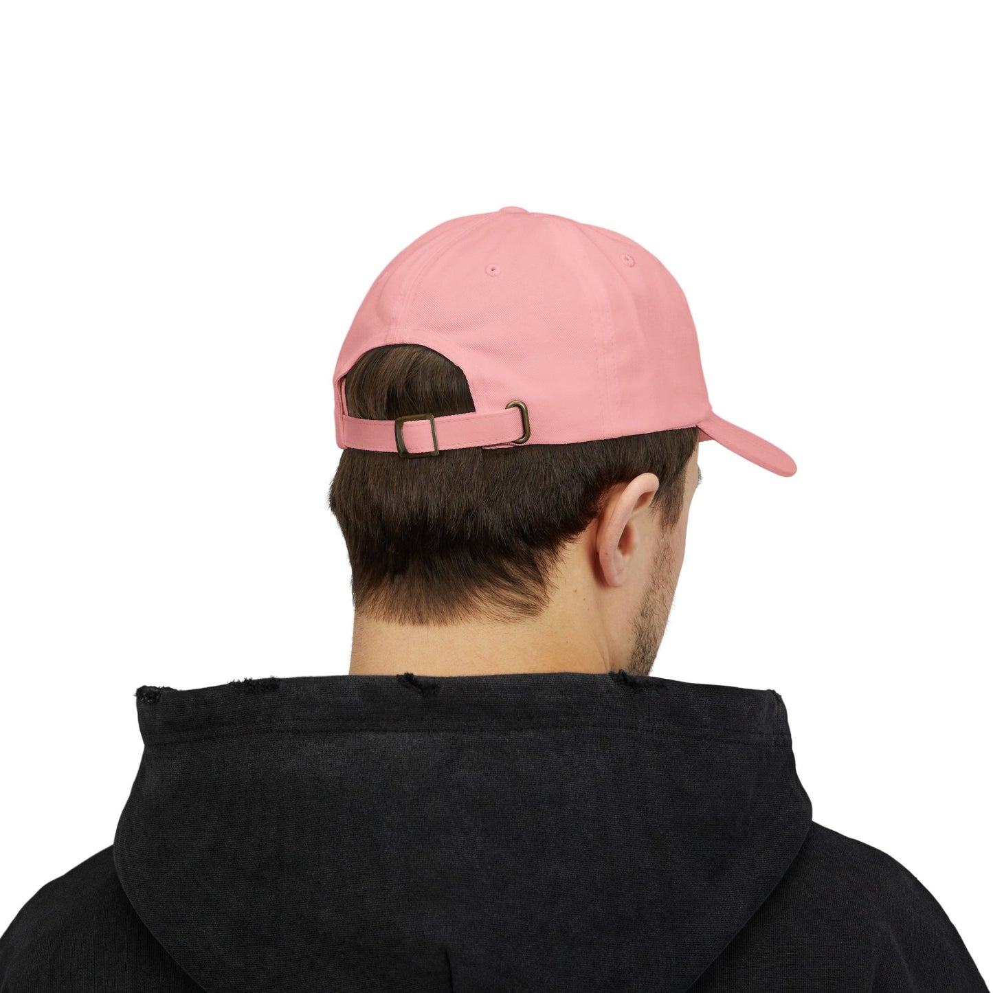 Humorous Dad Cap - 'Respect to Da Law!' Adjustable White Hat