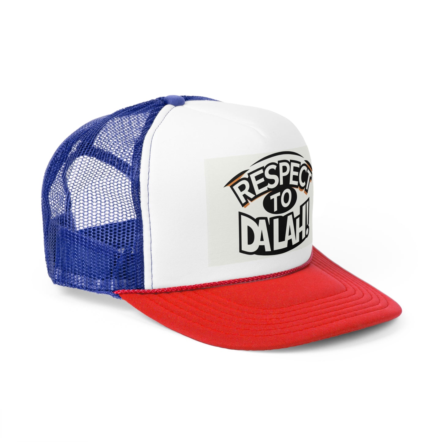 Respect to Da lah! Trucker Cap - Stylish & Fun Headwear for Everyday Wear