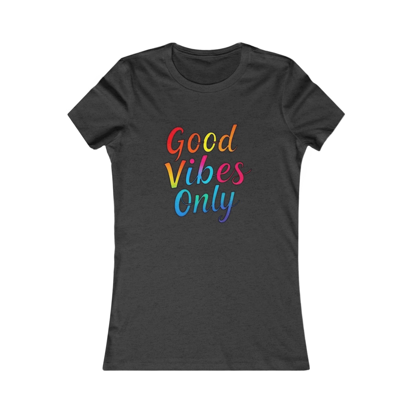 Good Vibes Only Women's Tee | Positive Message Shirt, Casual T-Shirt, Gift for Her, Summer Apparel, Motivational Top
