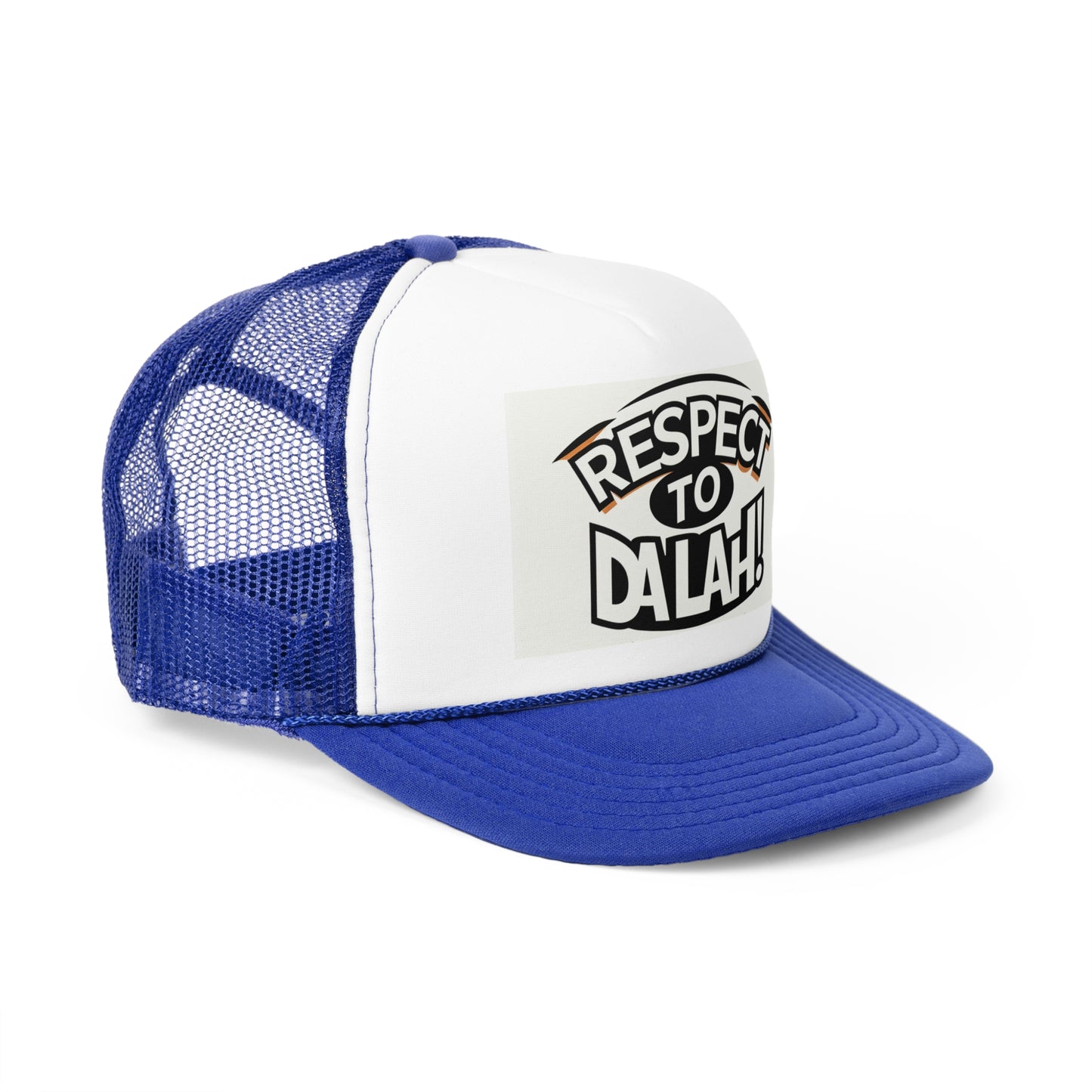 Respect to Da lah! Trucker Cap - Stylish & Fun Headwear for Everyday Wear