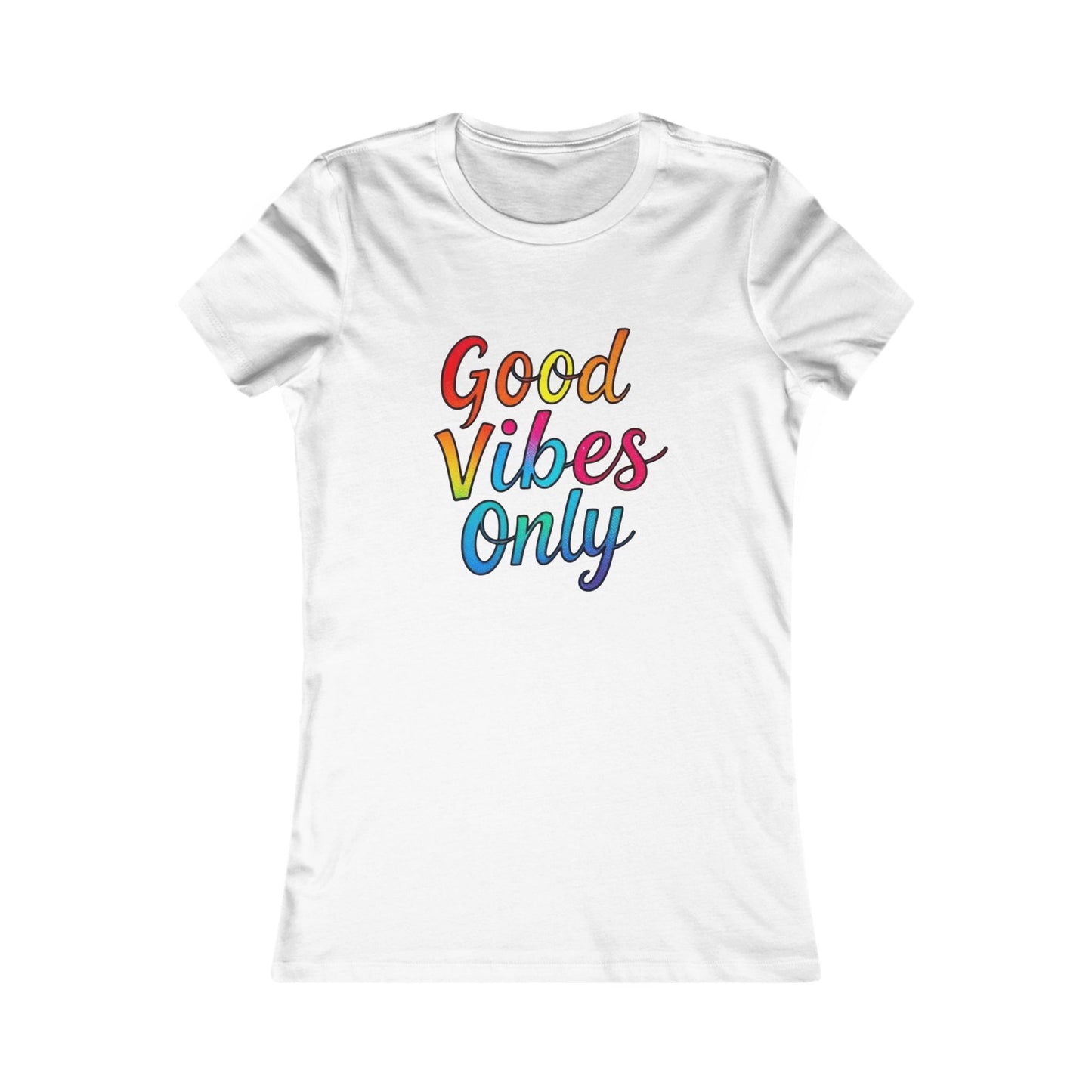 Good Vibes Only Women's Tee | Positive Message Shirt, Casual T-Shirt, Gift for Her, Summer Apparel, Motivational Top
