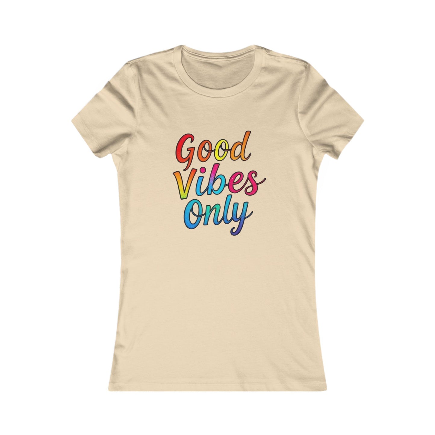Good Vibes Only Women's Tee | Positive Message Shirt, Casual T-Shirt, Gift for Her, Summer Apparel, Motivational Top