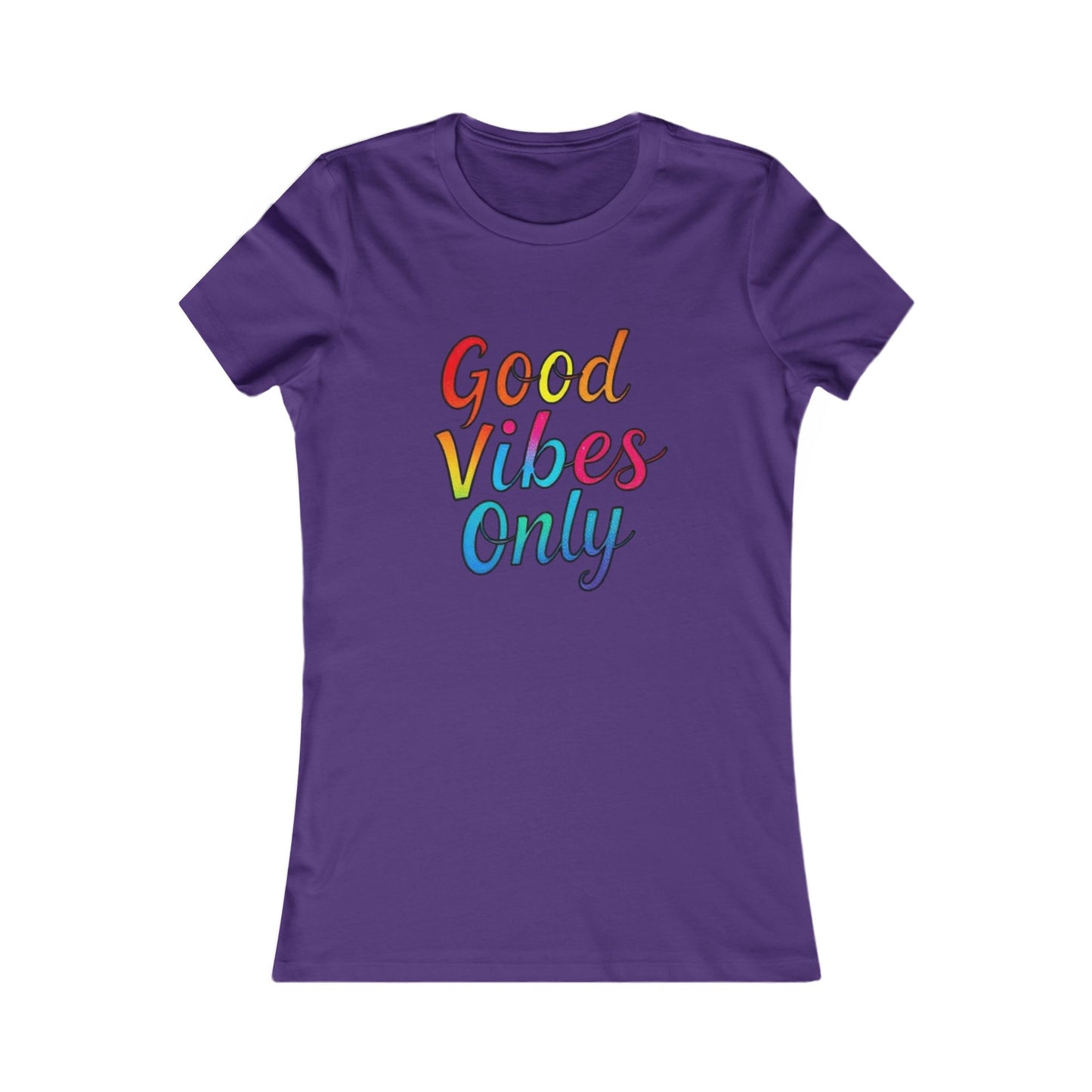 Good Vibes Only Women's Tee | Positive Message Shirt, Casual T-Shirt, Gift for Her, Summer Apparel, Motivational Top