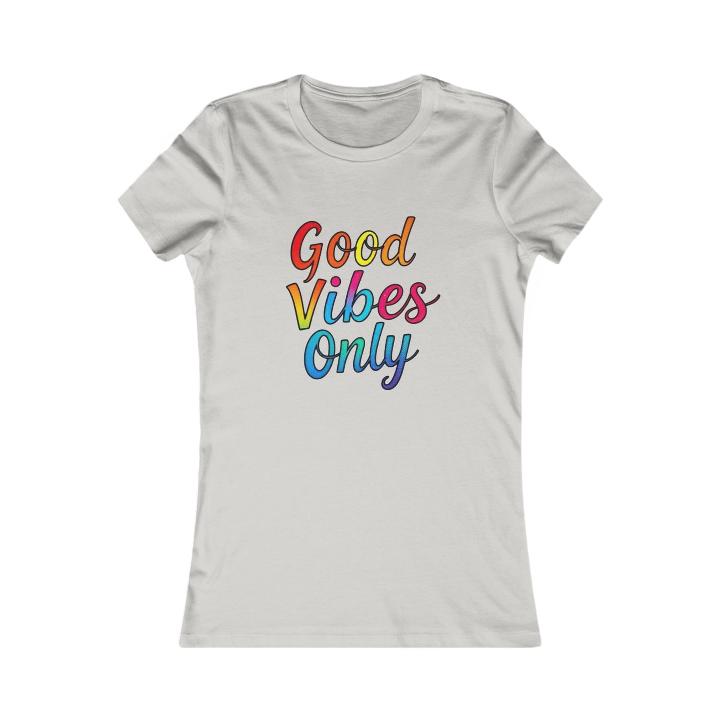Good Vibes Only Women's Tee | Positive Message Shirt, Casual T-Shirt, Gift for Her, Summer Apparel, Motivational Top