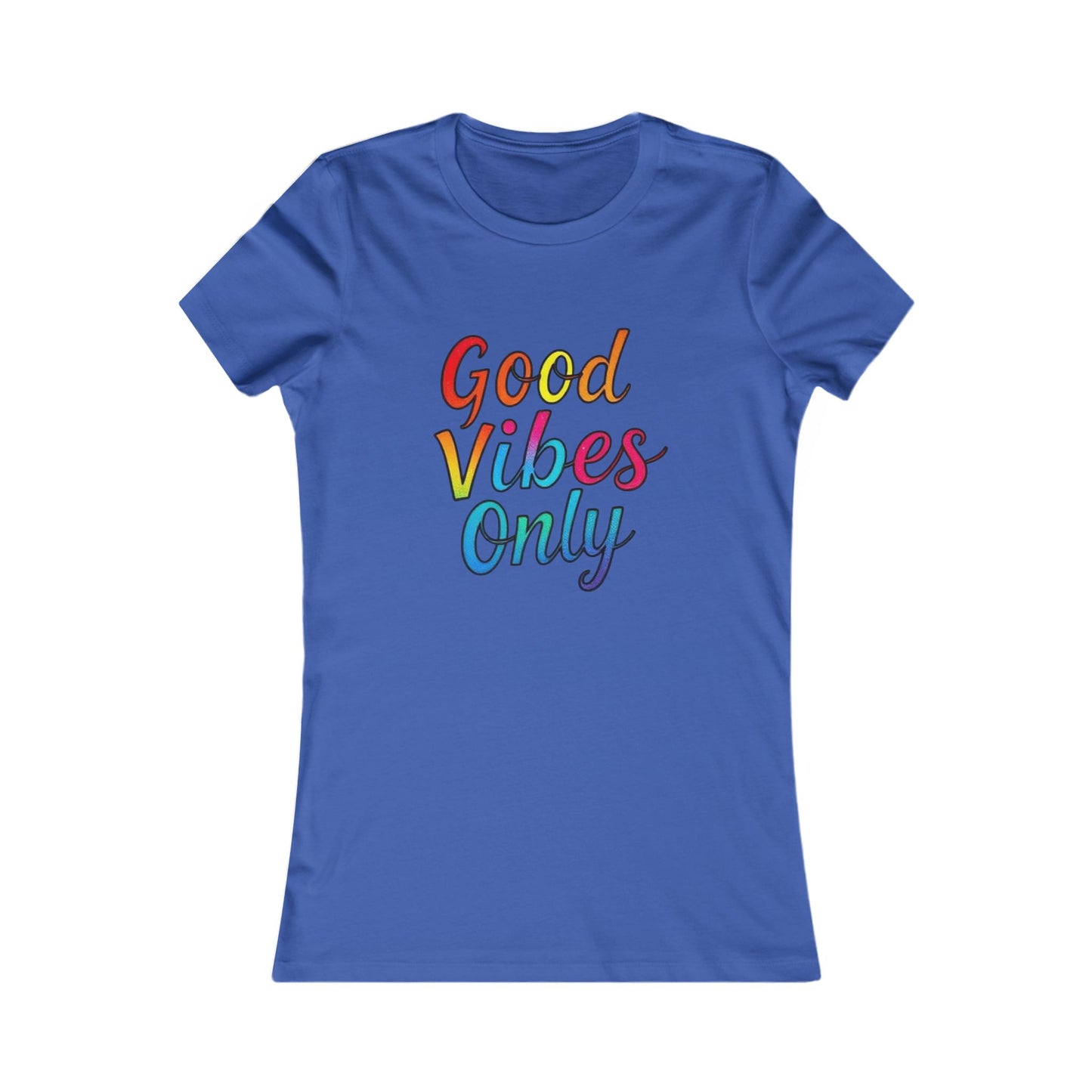 Good Vibes Only Women's Tee | Positive Message Shirt, Casual T-Shirt, Gift for Her, Summer Apparel, Motivational Top